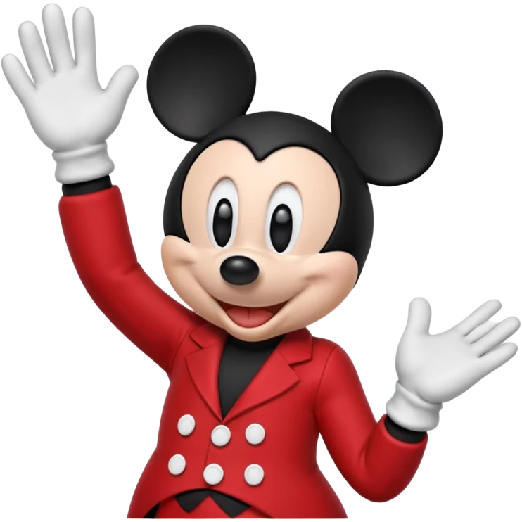 Mickey Mouse emoji