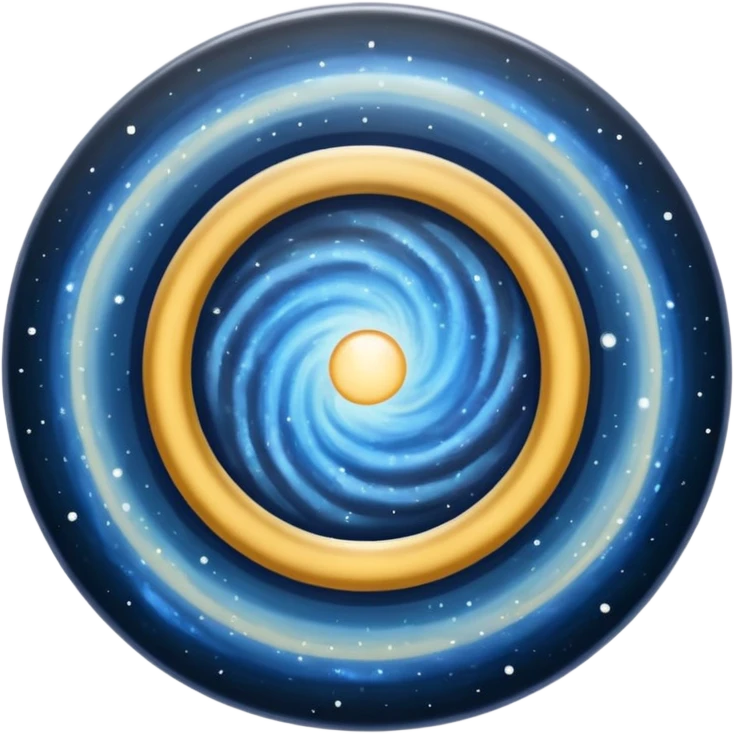 The cartwheel galaxy emoji