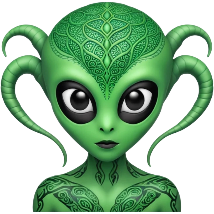 fantastic alien emoji
