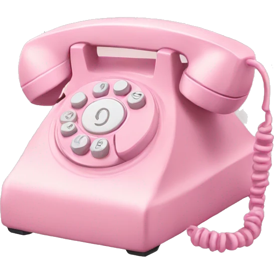 Light pink phone money emoji