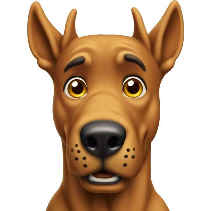 Scooby-doo surprised emoji