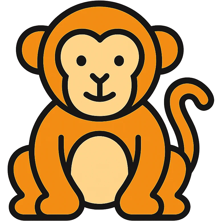 monkey icon emoji