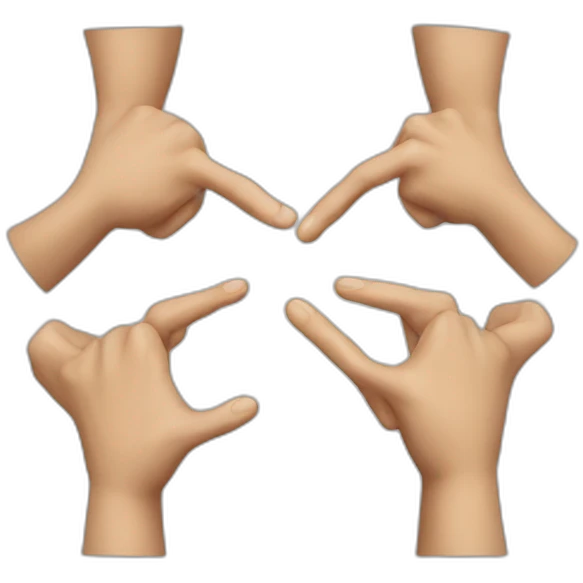 Rock paper scissor emoji