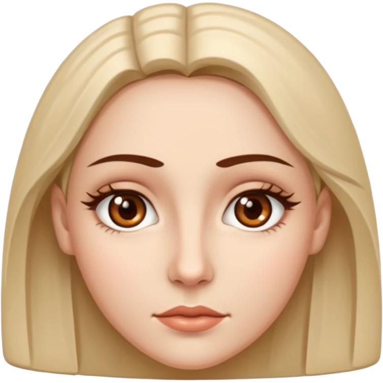 A women face emoji