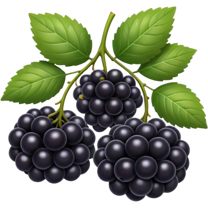 black berry emoji