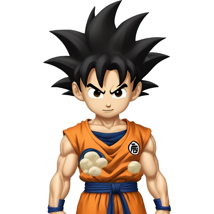 Goku de dragon ball  emoji