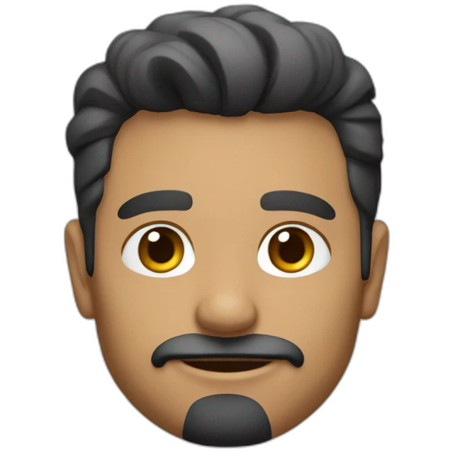 Hombre tirado en mecedora emoji