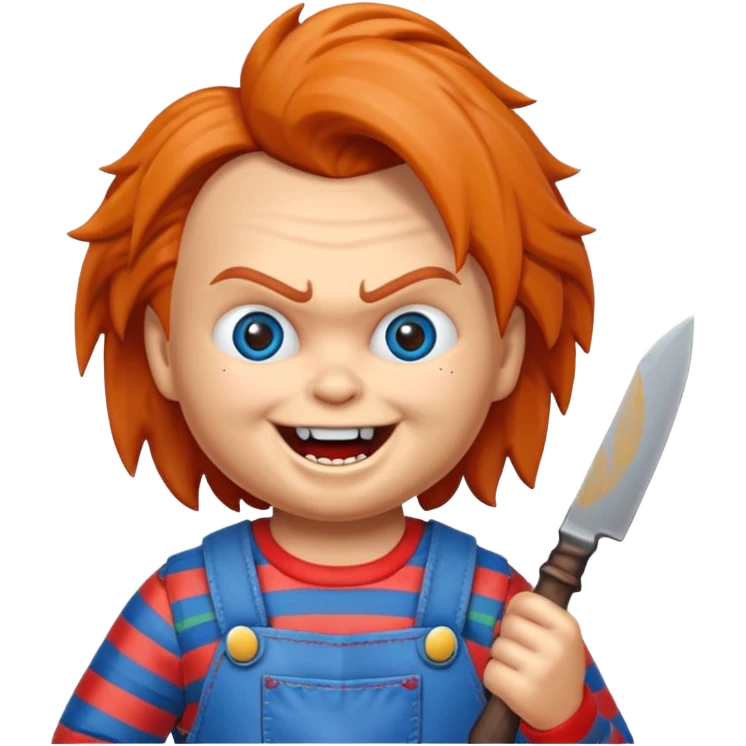 Un emojin de chuky emoji