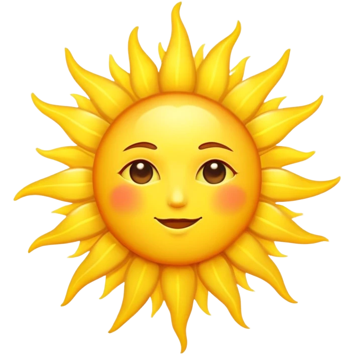 Heart Sun emoji