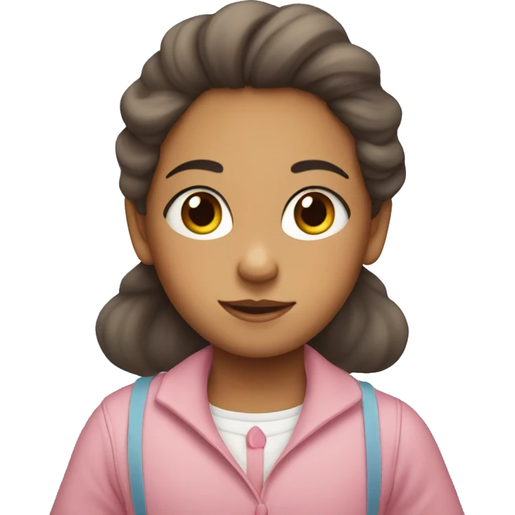 Educadora infantil en color pastel emoji