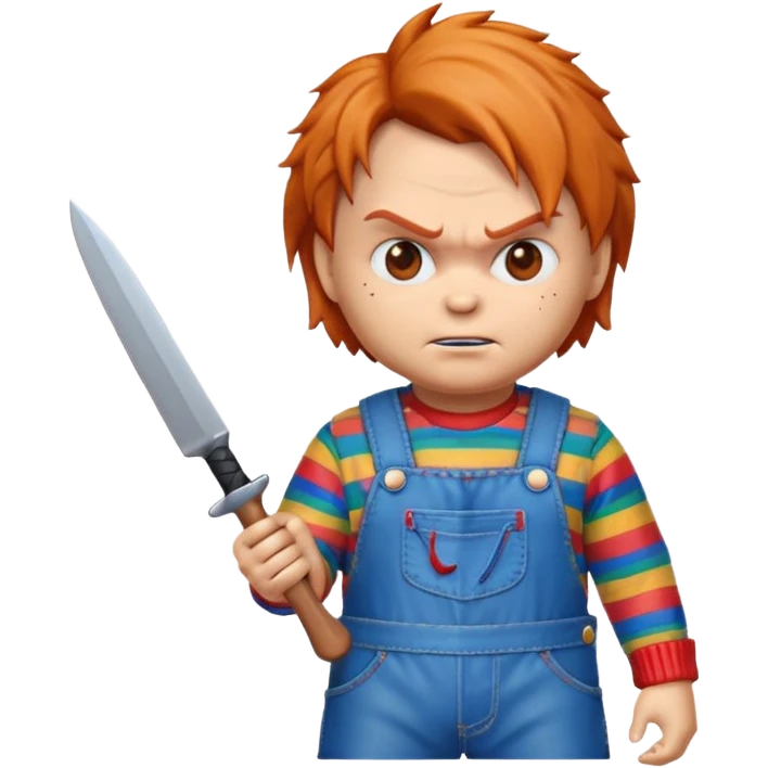 Un emojin de chuky emoji