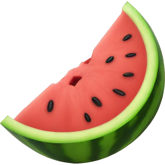 watermelon sliced emoji