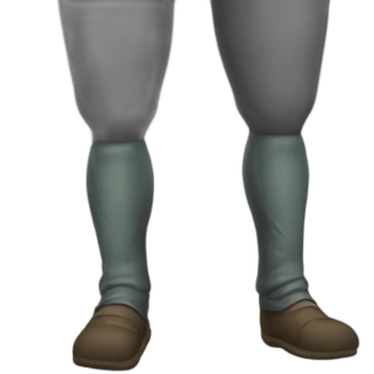 iknoueii hsuiej legs and hzgnwh emoji