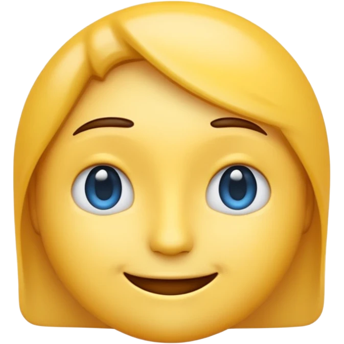 emoji representing a mood shift, face with a gradient from blue (sad) to yellow (happy) emoji