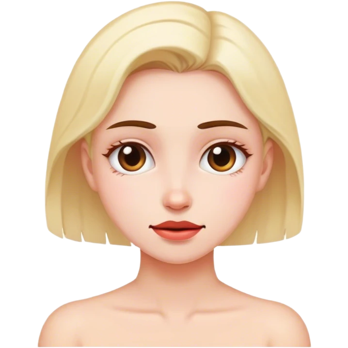 Woman who is emotionally touched emoji
