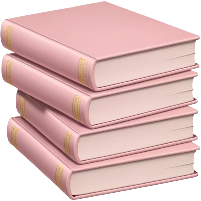 stack-of-pale-pink-books emoji