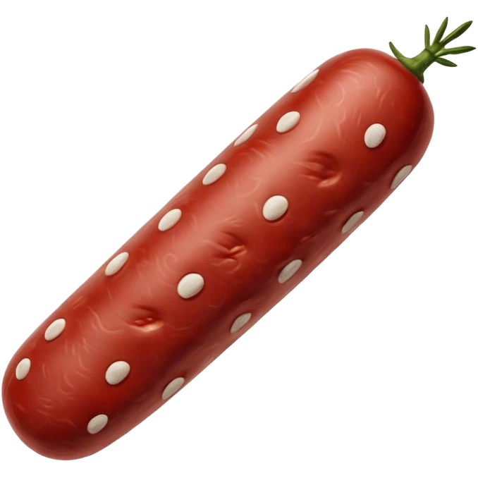 salame piccante (colorazione piu' rosso scuro) emoji