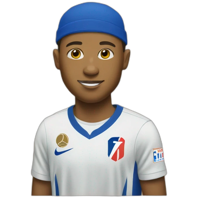 Mbappe court emoji