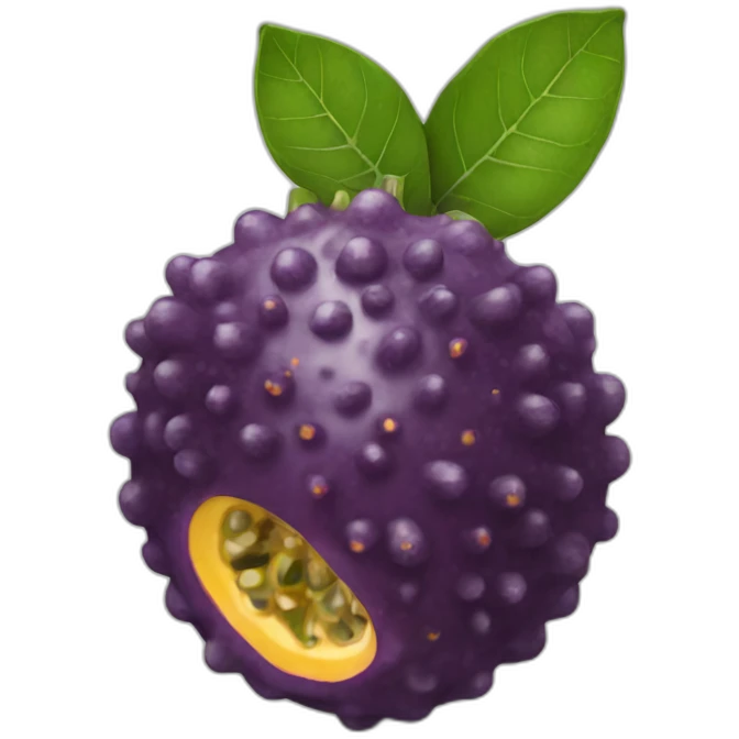 passion fruit emoji