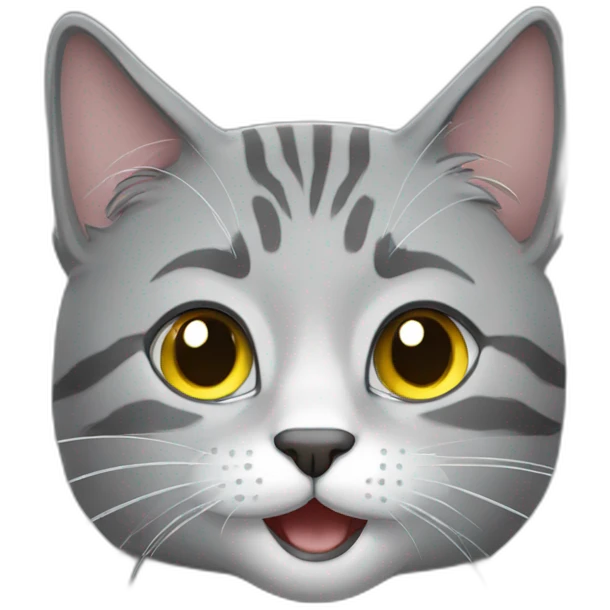 happygreycat emoji