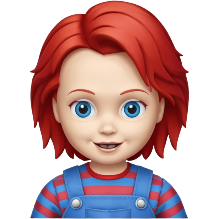 Un emojin de chuky emoji