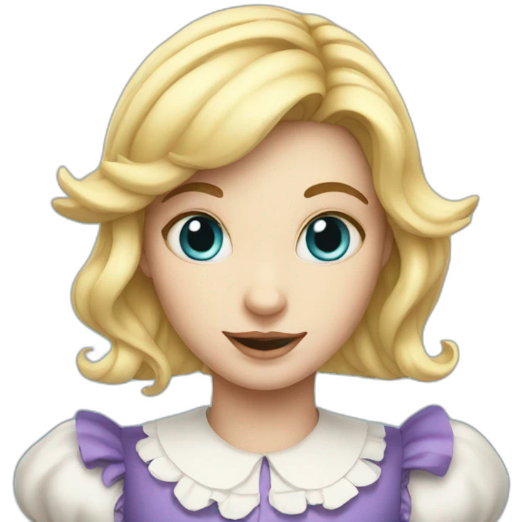 Alice in wonderland emoji
