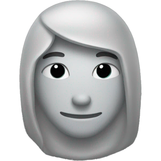 Emoji but faceless emoji