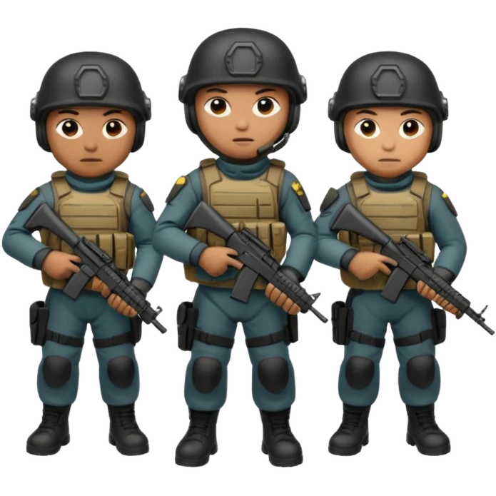 Warzone soldiers emoji