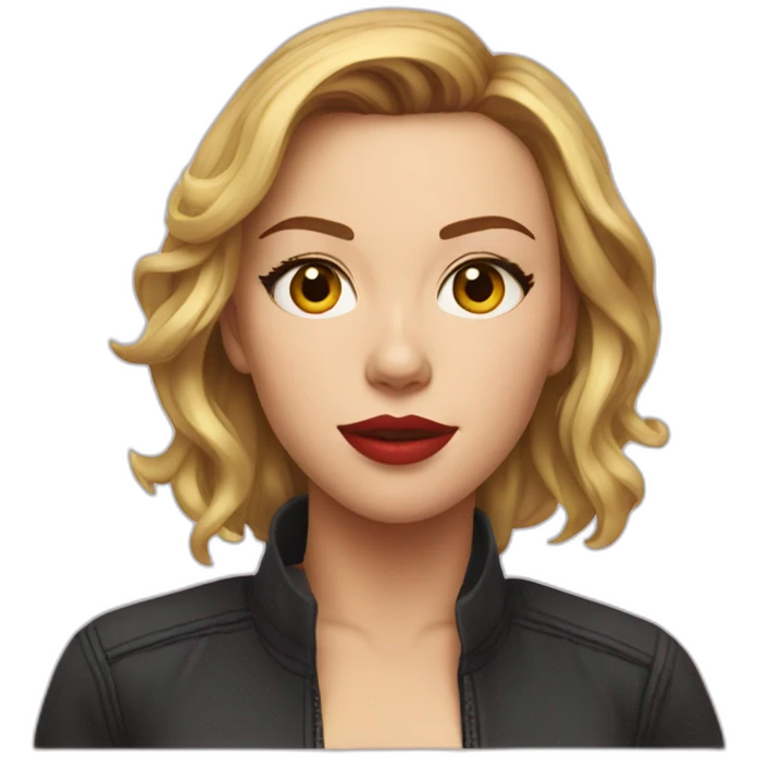 Scarlett johansson emoji