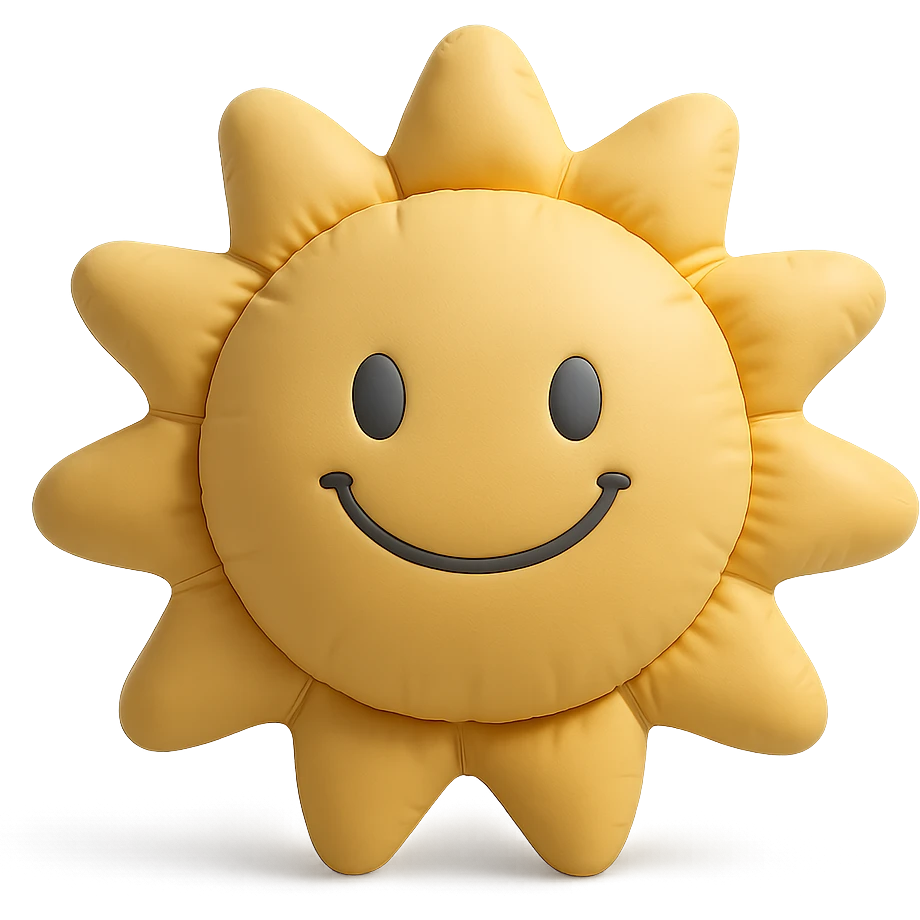 smiling sun emoji