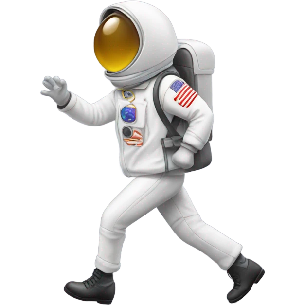 Moonwalking avoidance emoji