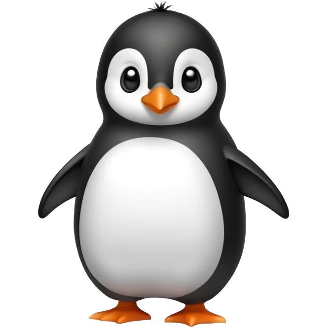 super cute adorable penguin emoji
