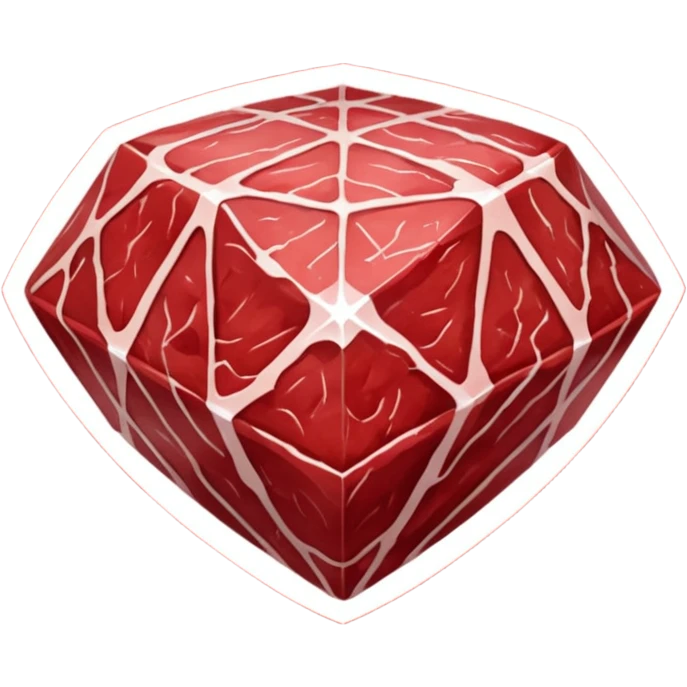 Diamond meat emoji