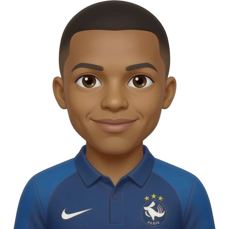 Kylian Mbappe in France emoji