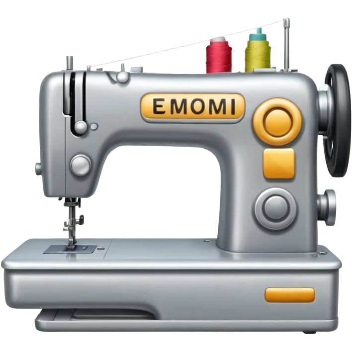 A sewing machine emoji