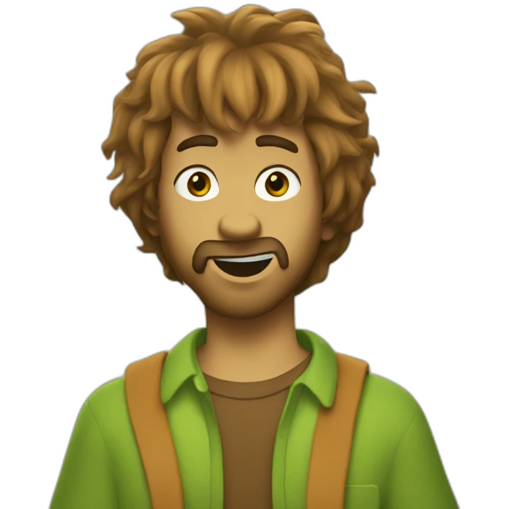 shaggy & scooby doo emoji