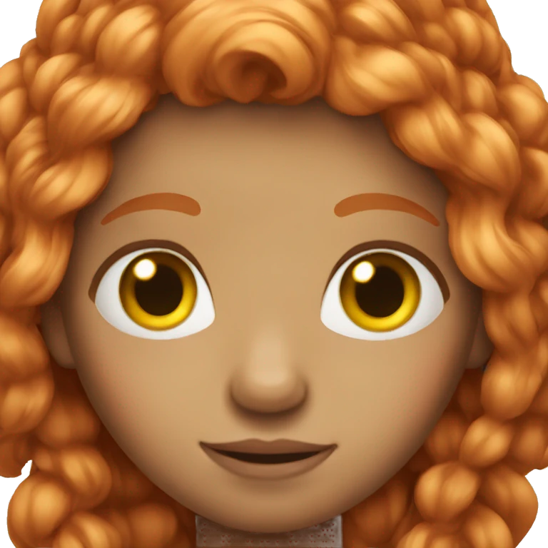 Fairy ginger hair  emoji