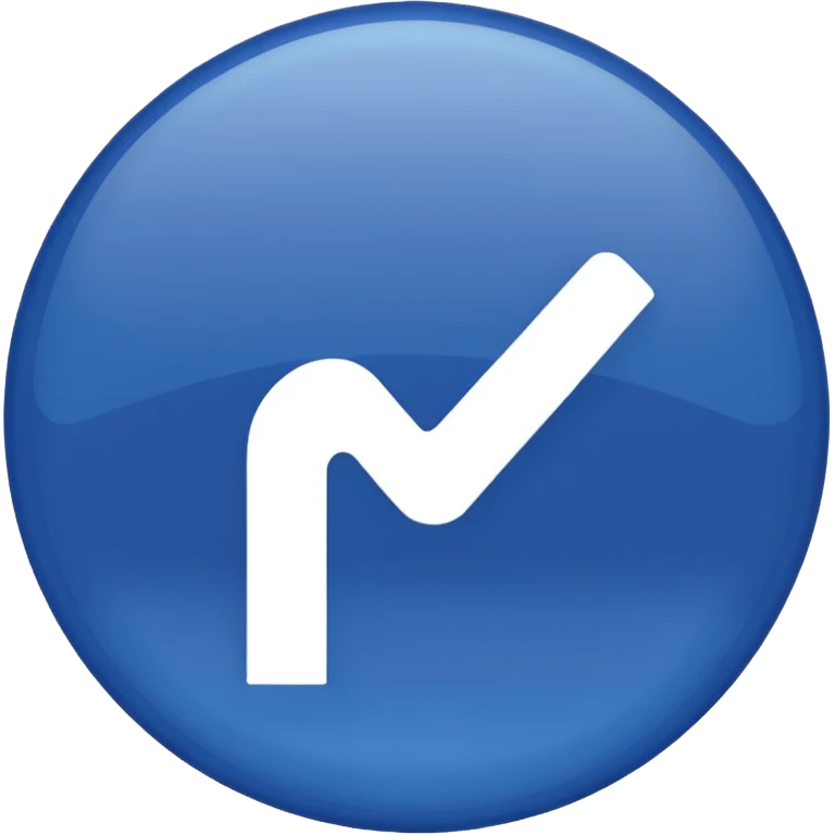 Facebook Verified blue tick emoji