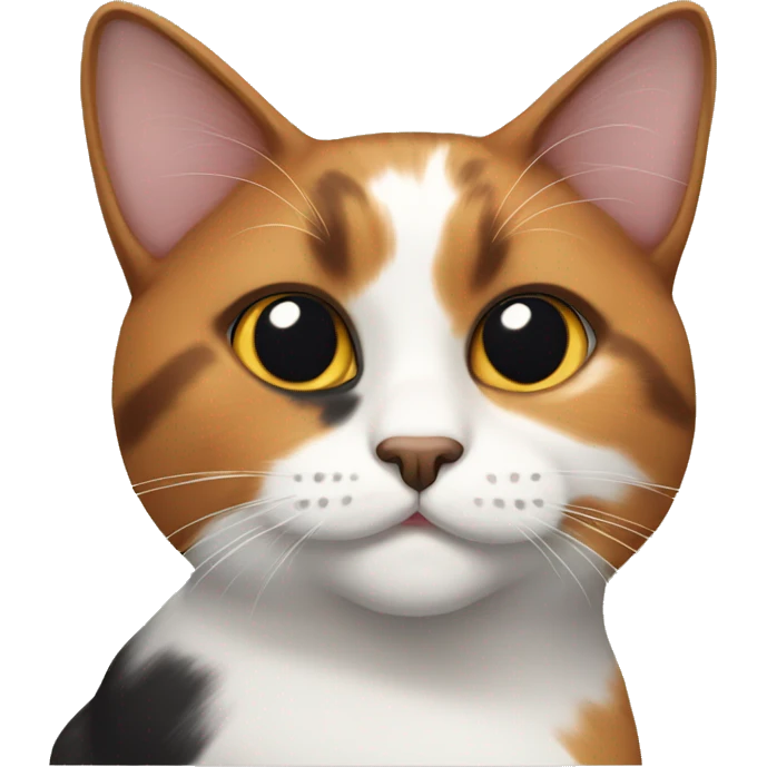 Calico cat emoji