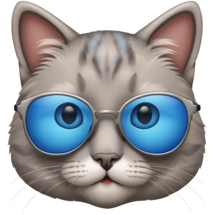 Cat wearing sunglasses emoji