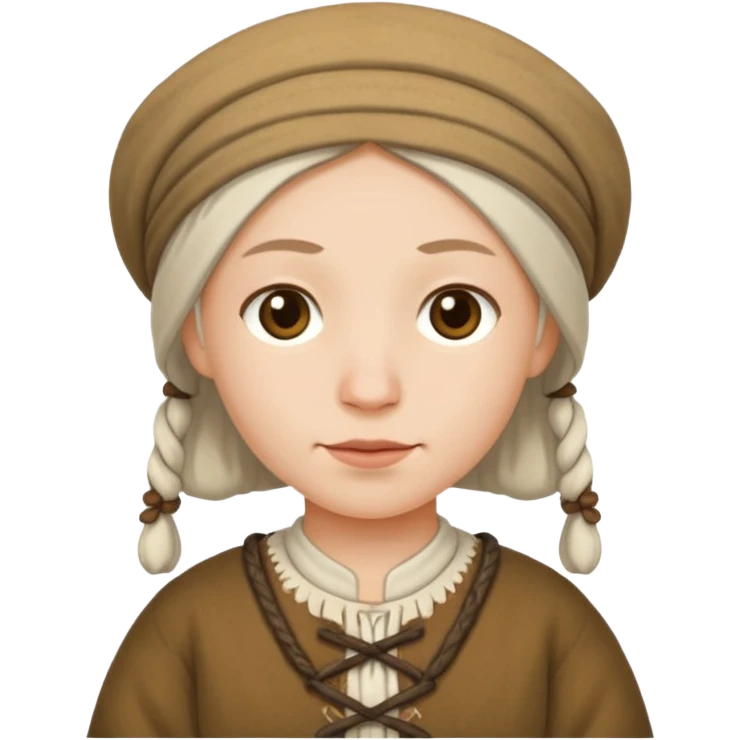 white peasant emoji