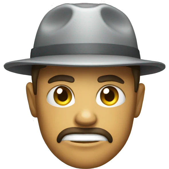 Button for danger emoji