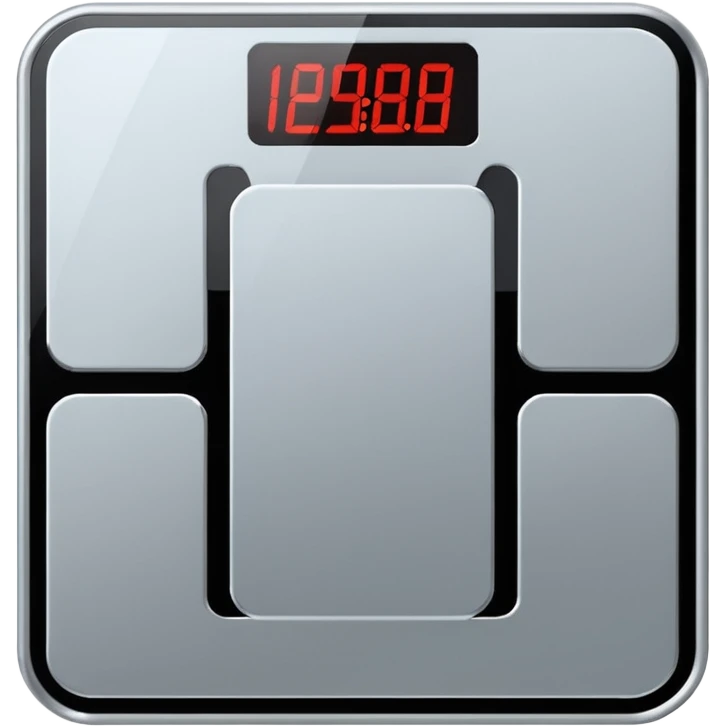 Digital weight scale emoji