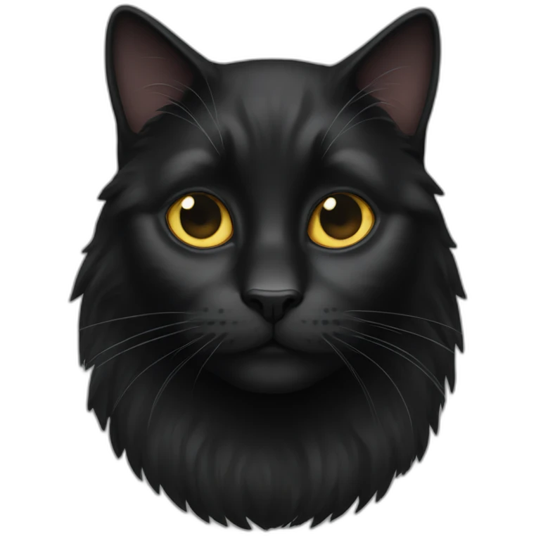 Loustic-black-cat emoji