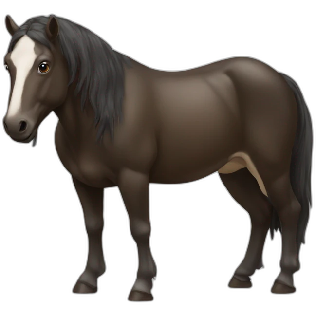cheval avec taureau emoji