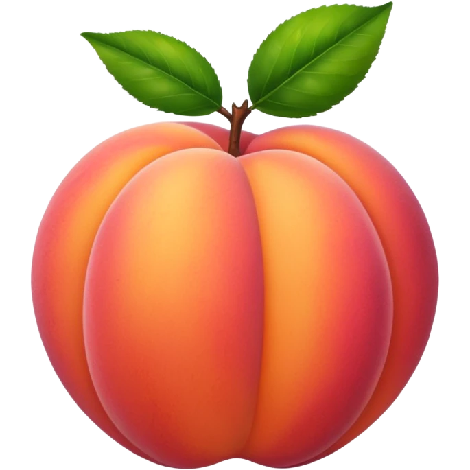 Peach spank emoji