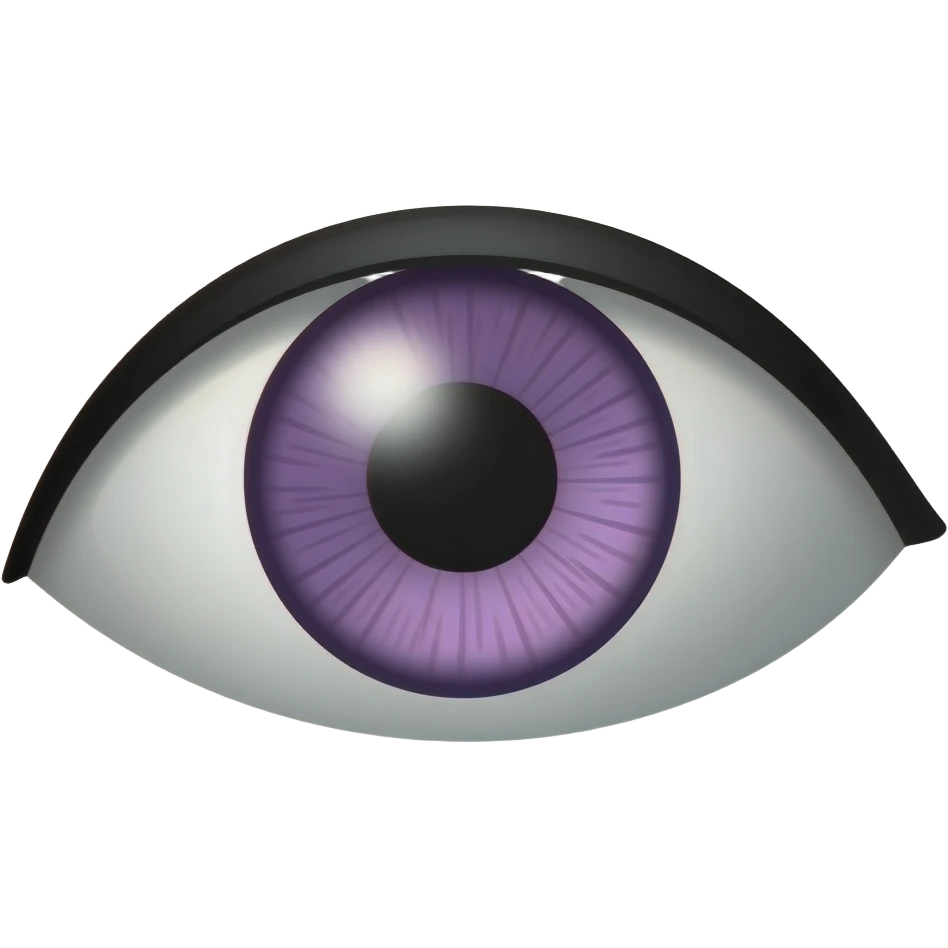 Purple riple pattern rinnegan eye from the anime naruto shippiden emoji