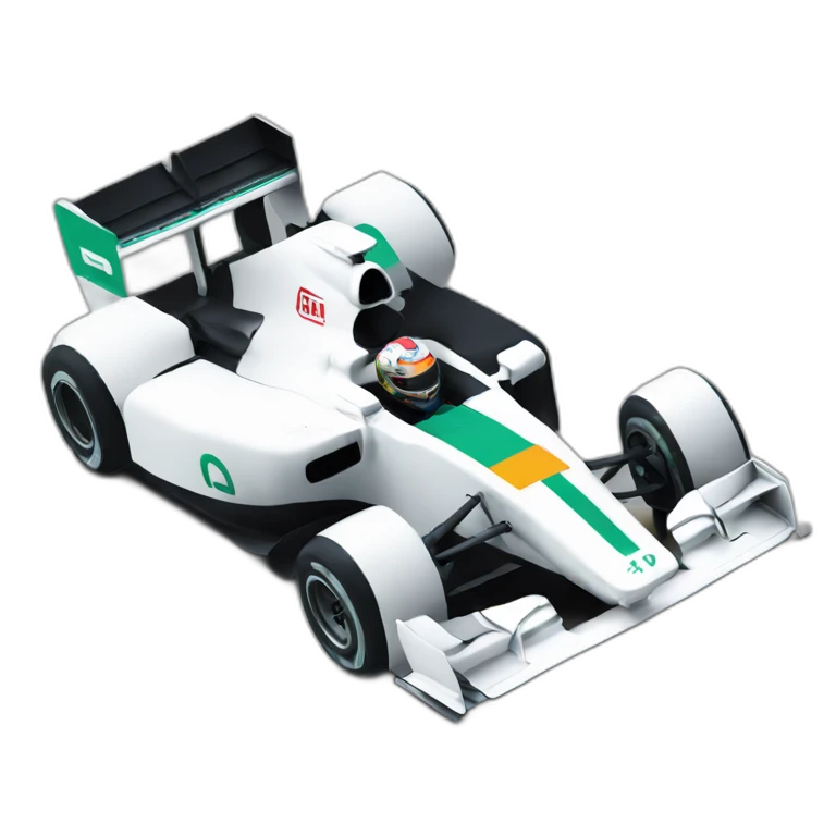 F1 car emoji