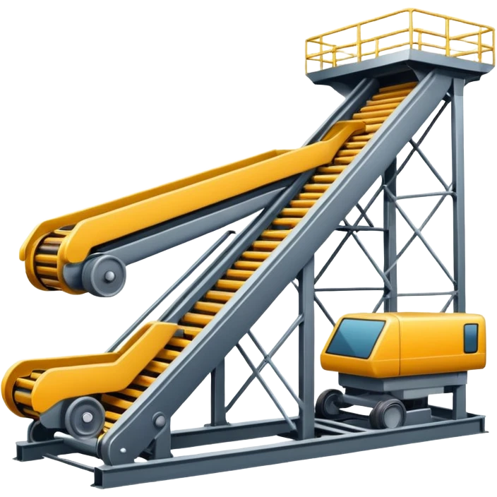 automobile plant with a conveyor emoji