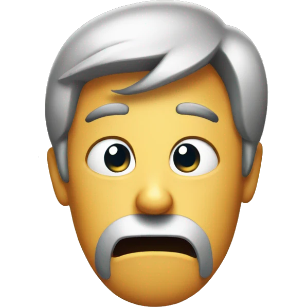 shocked face emoji